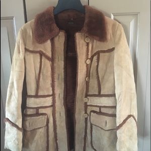 Vintage 1950’s Swede leather coat